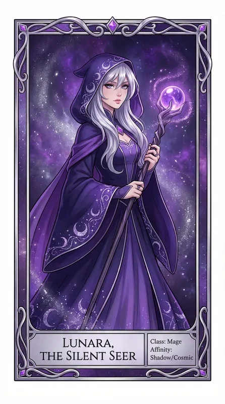 月影法师·露娜拉——同人动漫 | 最新动漫资源相关推荐角色